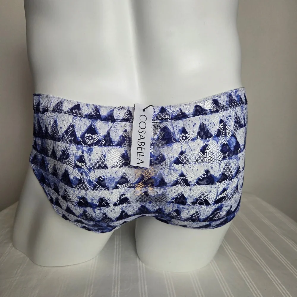 Cosabella Men's Luxury Italian Comfort Lace Micro Brief Designer Underwear